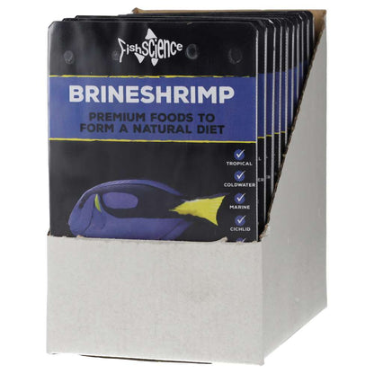 FishScience Frozen Blister Pack Artemia 100g