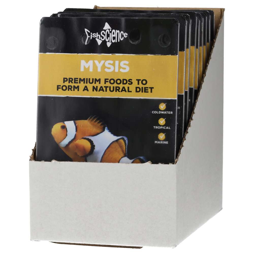 FishScience Frozen Blister Pack Mysis 100g